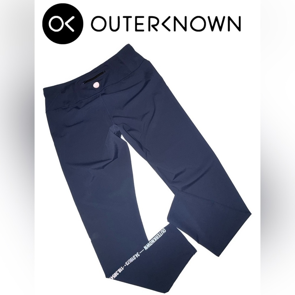Outerknown OK Active ECONYL® Performance Leggings Navy Women’s L 7/8